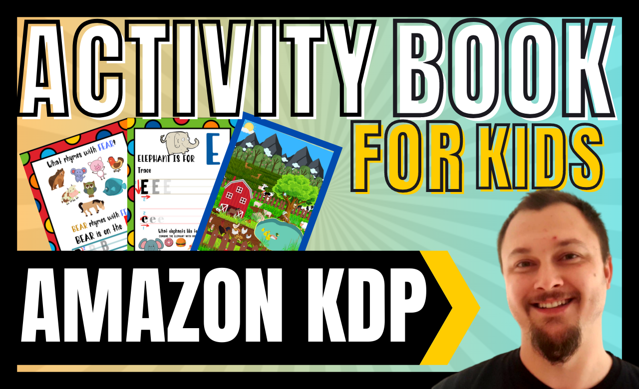 AMAZON KDP – WYJĄTKOWY ACTIVITY BOOK FOR KIDS